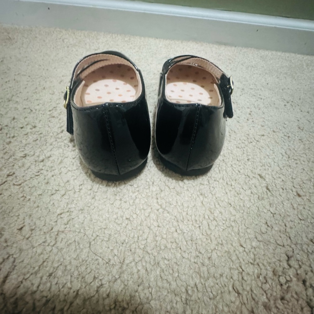 Elegant Black Kids Dress Shoes